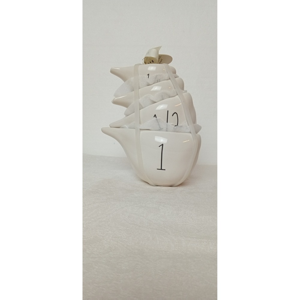 Rae Dunn Measuring Cups Teapot Stackable Ceramic Kitchen Decor
